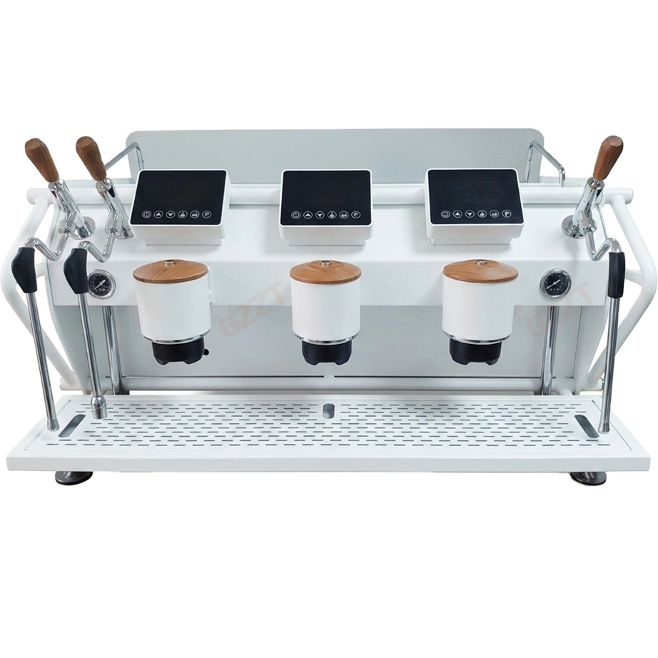 Espresso Machine Rotary Pump - ماكينة قهوة إيطالية تجارية للمقاهي بثلاث