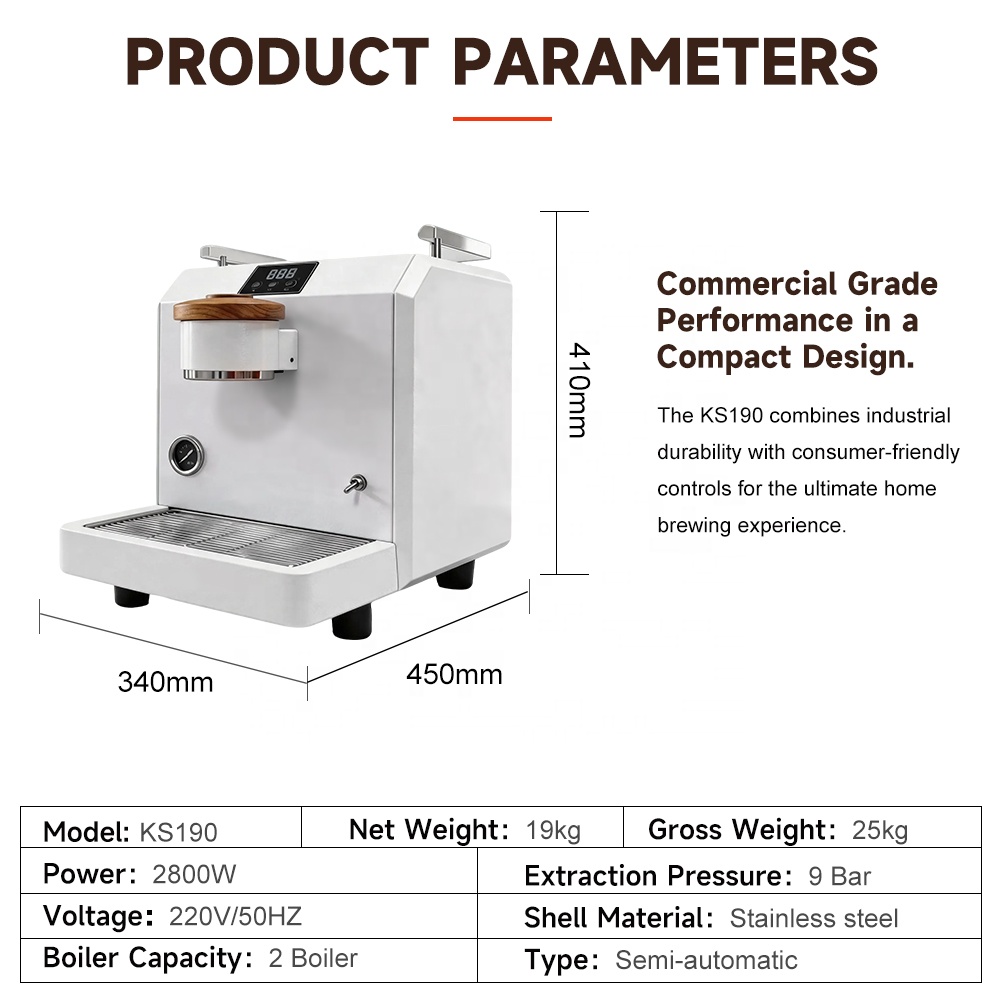 Semi Automatic Espresso Machine Pid - ماكينة قهوة PID T3 عالية الجودة