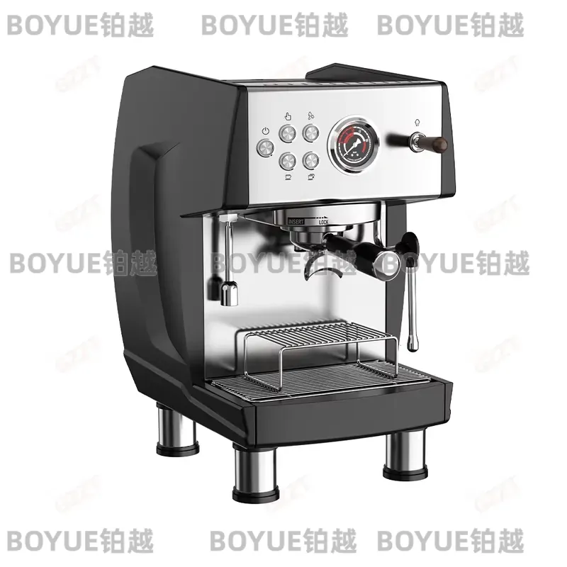 Semi Automatic Espresso Machine Pid - ماكينة إسبريسو تجارية شبه أوتوماتيكية بمضخة