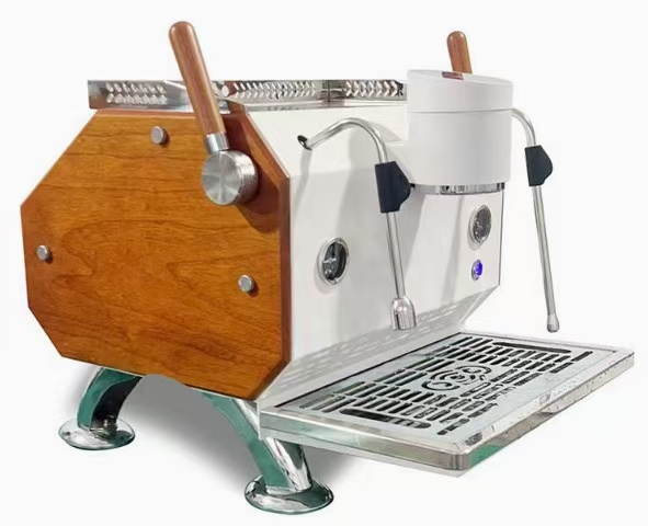 Commercial Espresso Machine 2 Group - ماكينة إسبريسو وكابتشينو كهربائية نصف أوتوماتيكية