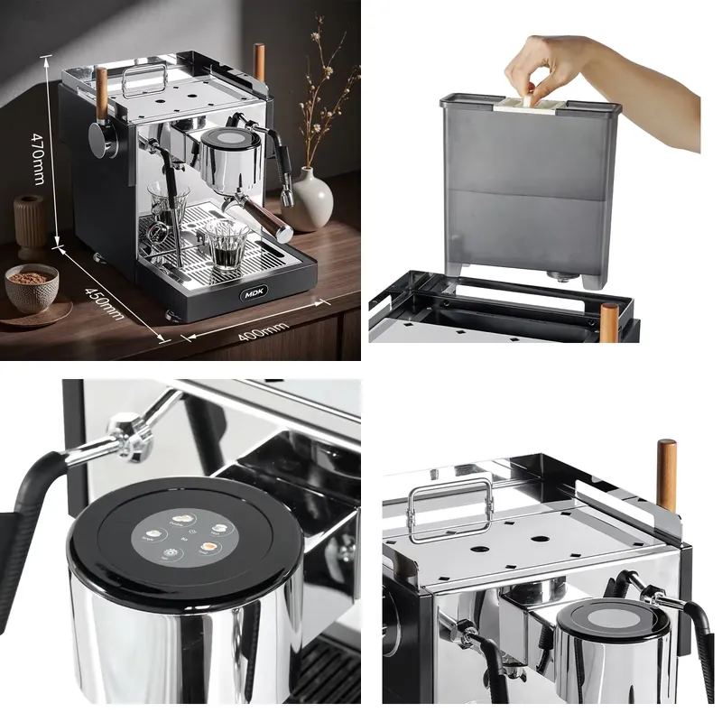 Semi Automatic Espresso Machine Pid - ماكينة إسبريسو شبه أوتوماتيكية MDK احترافية