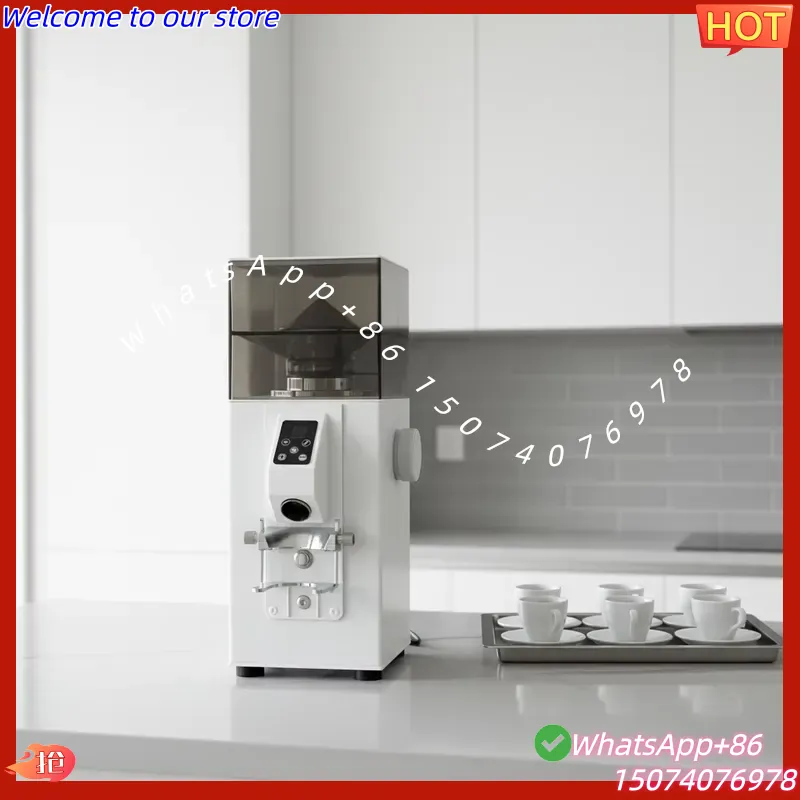Commercial Coffee Grinder Flat Burr 64Mm - مطحنة قهوة كهربائية 2026 بشفرات مسطحة