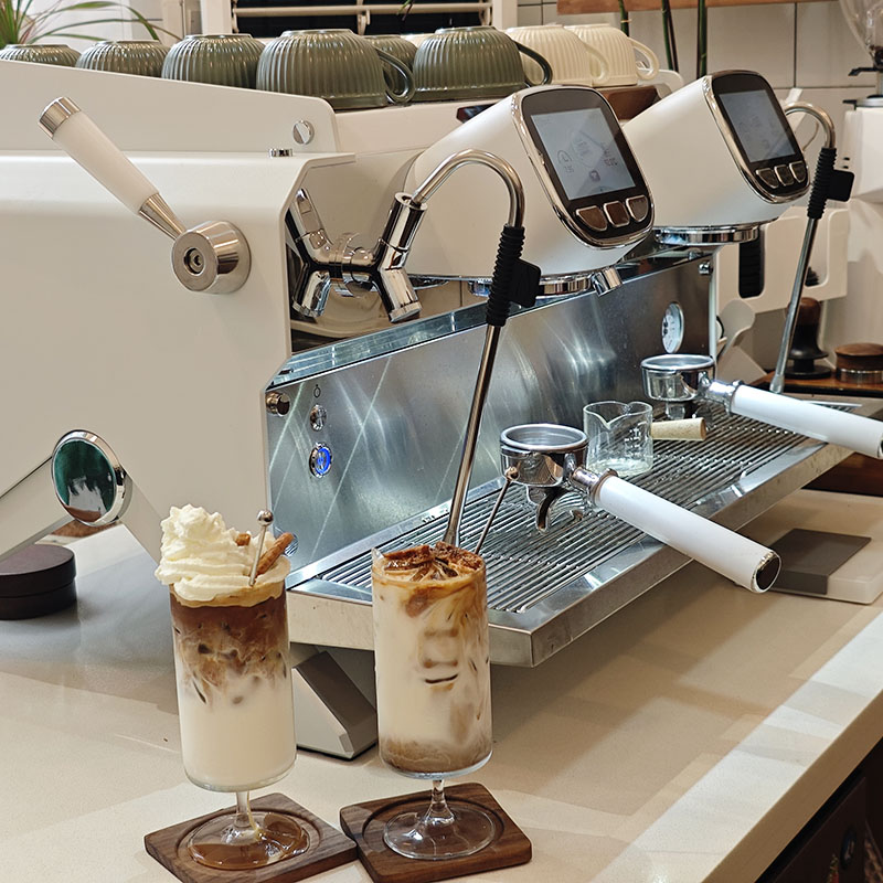 Commercial Espresso Machine 2 Group - ماكينة قهوة إسبريسو تجارية بأسلوب إيطالي