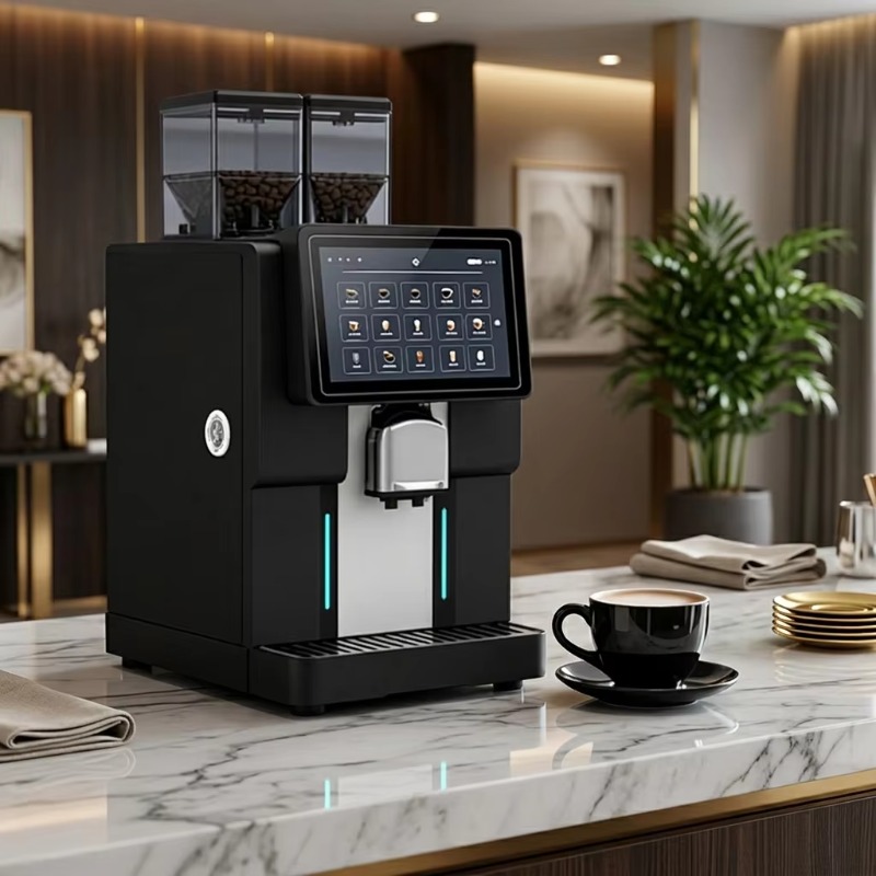 Espresso Machine Dual Boiler - ماكينة قهوة إسبريسو أوتوماتيكية تجارية مع