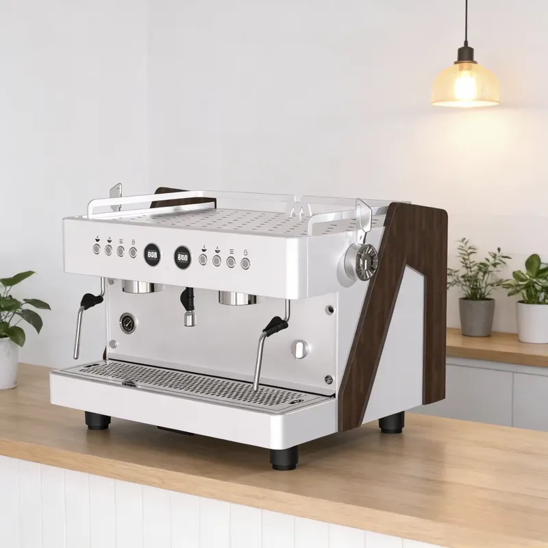 Espresso Machine Dual Boiler - ماكينة إسبريسو قابلة للبرمجة بسعة 7