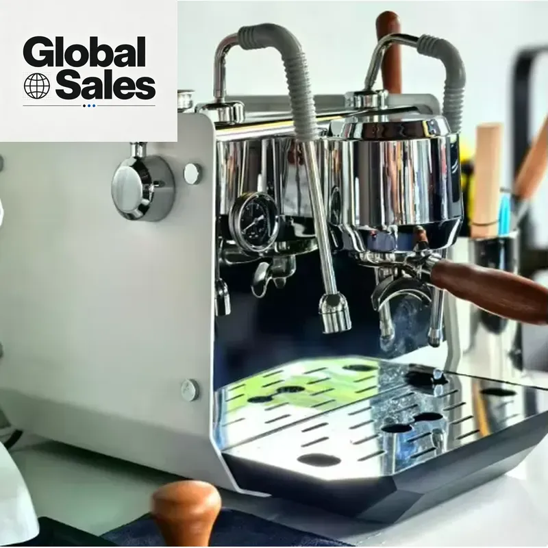 Espresso Machine Dual Boiler - ماكينة إسبريسو شبه أوتوماتيكية مع مضخة