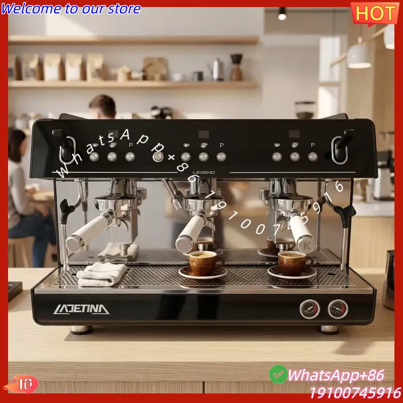 Commercial Coffee Machine 3 Group - ماكينة قهوة إسبريسو احترافية تجارية شبه