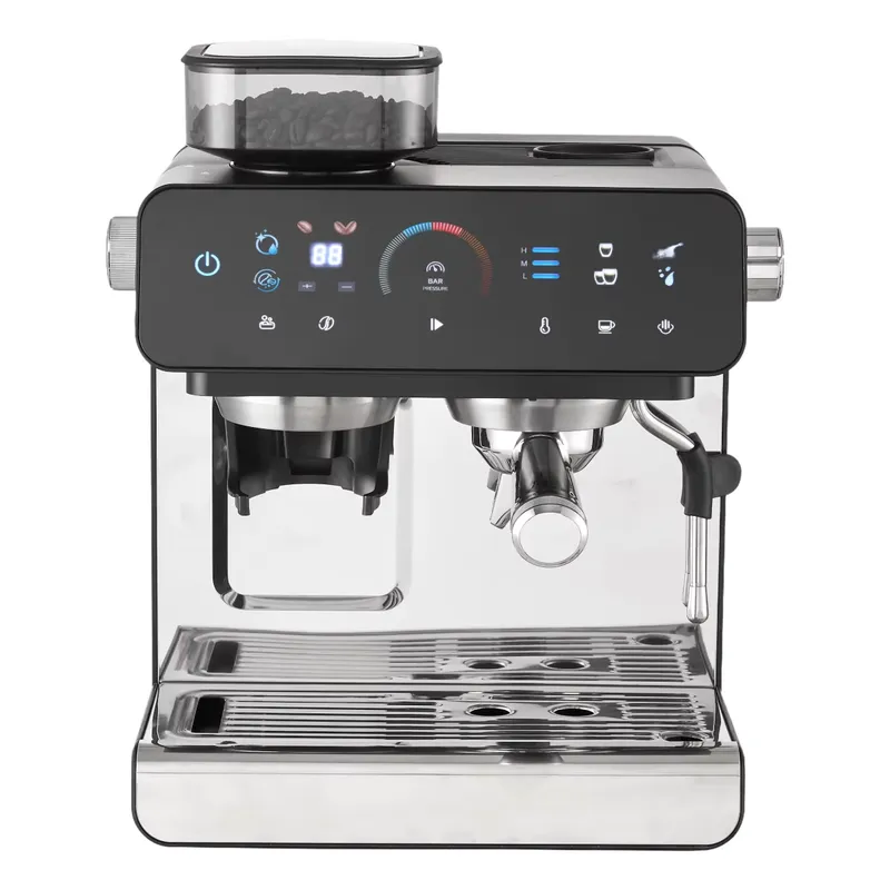ماكينة إسبريسو شبه أوتوماتيكية - مراجعة Semi Automatic Espresso Machine Pid وسعره