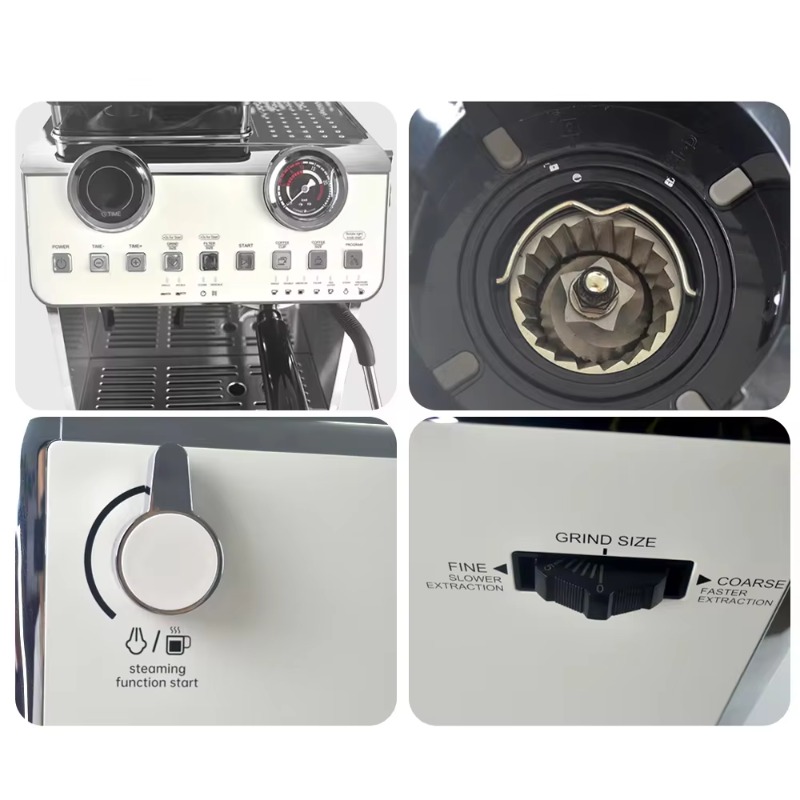 ماكينة قهوة إسبريسو أوتوماتيكي - مراجعة Espresso Machine Dual Boiler وسعره