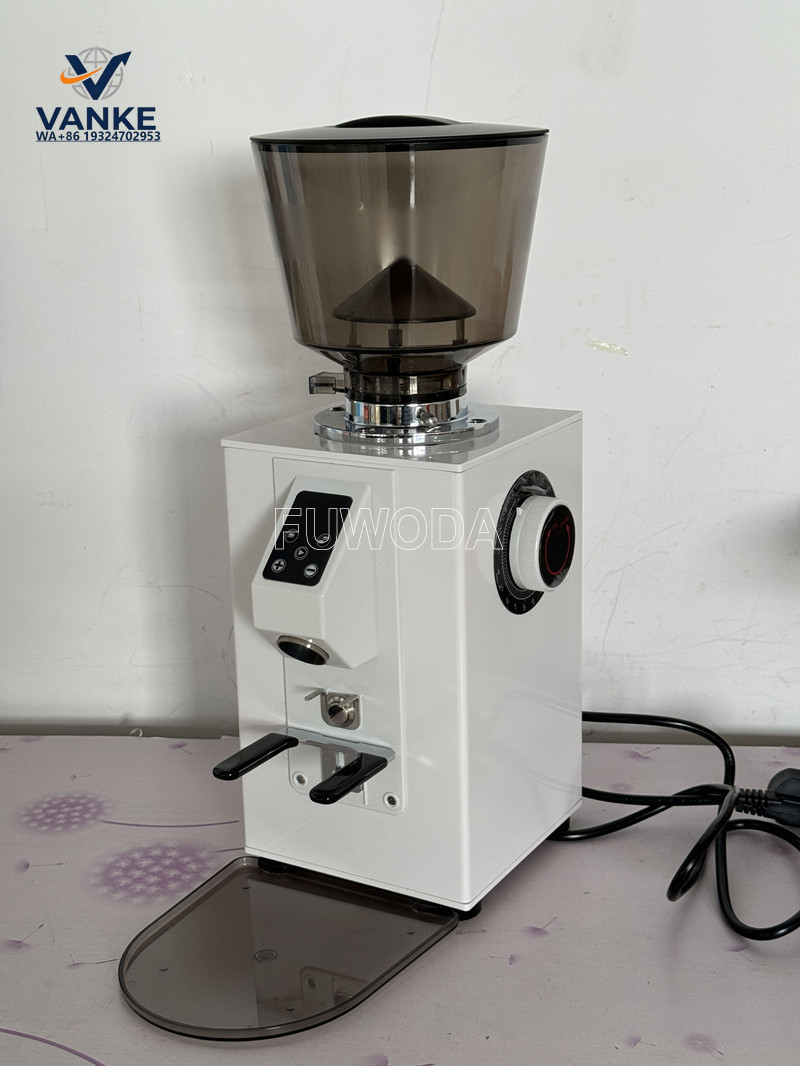 مطحنة قهوة احترافية بقوة 400 و - مراجعة Commercial Coffee Grinder Flat Burr 64Mm وسعره