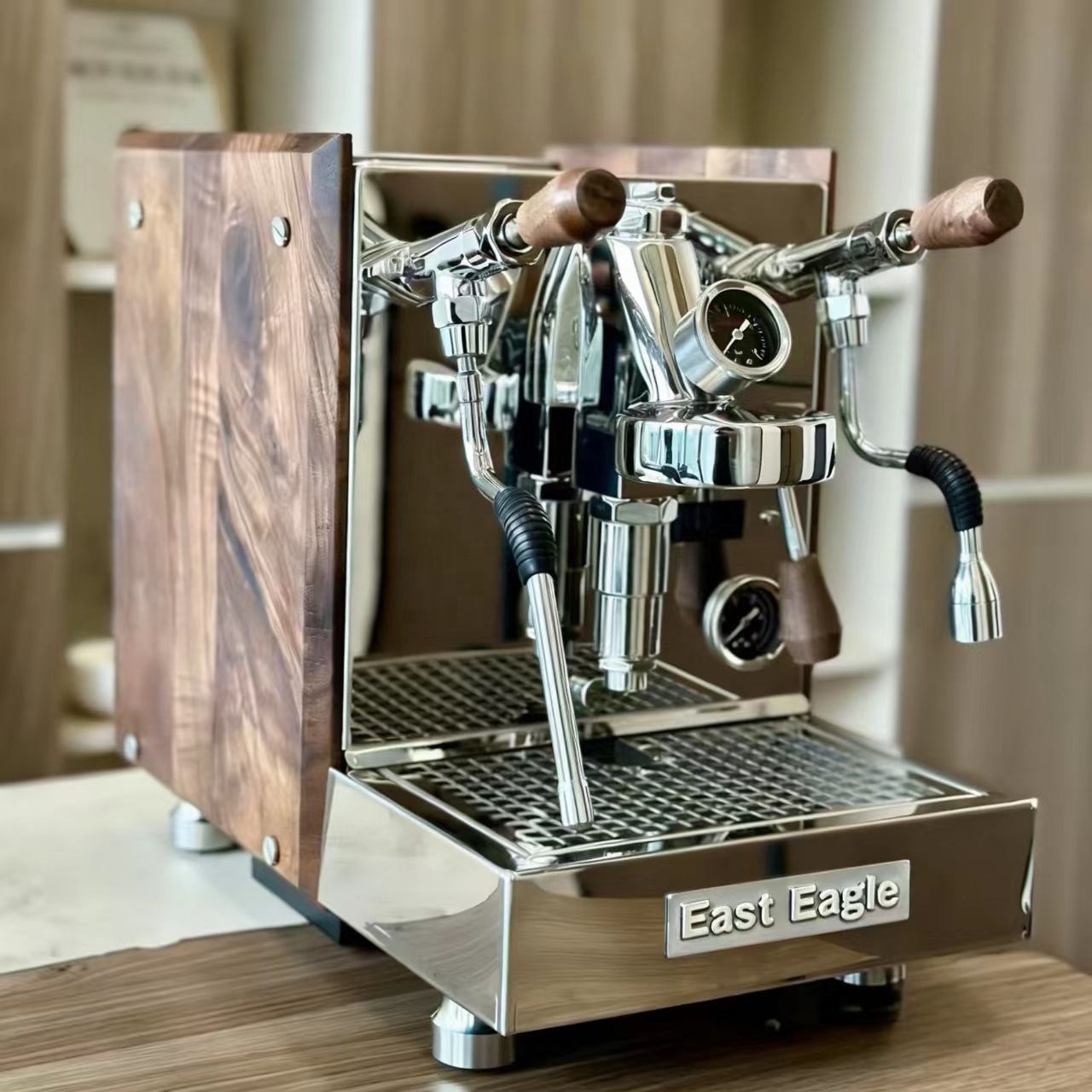 ماكينة إسبريسو، ذات غلاية مزدو - مراجعة Espresso Machine Rotary Pump وسعره