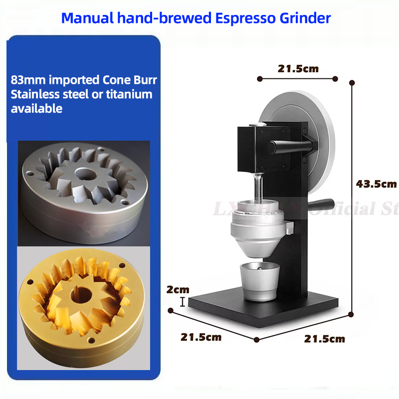 مطحنة القهوة HomeWise 83 مم نت - مراجعة Coffee Grinder Conical Burr 83Mm وسعره