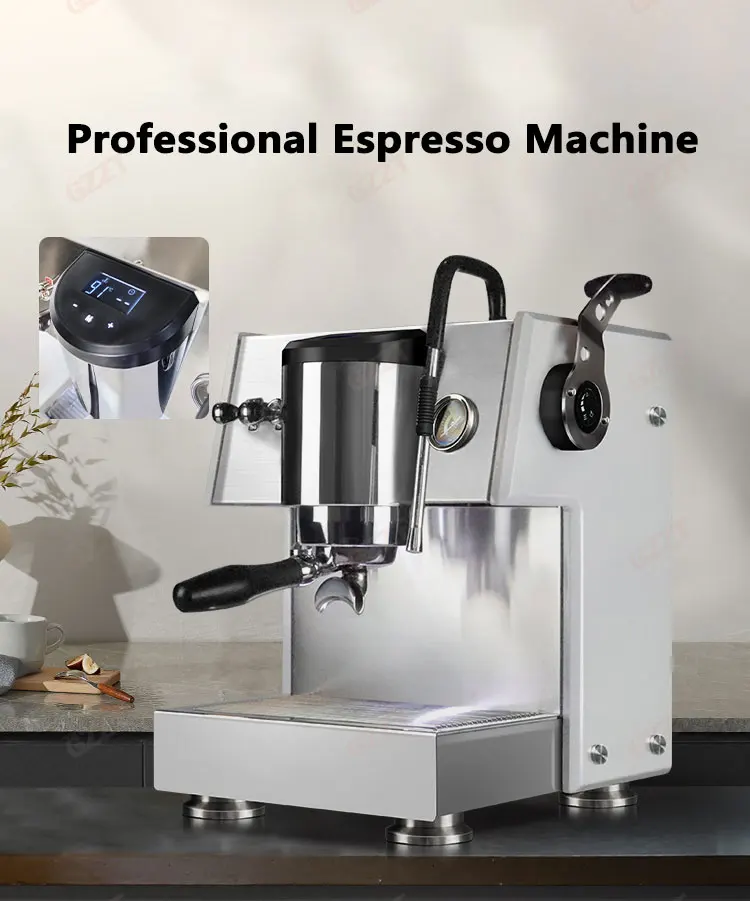 غلاية نحاسية 540CC مجموعة واحد - مراجعة Espresso Machine 1 Group E61 وسعره