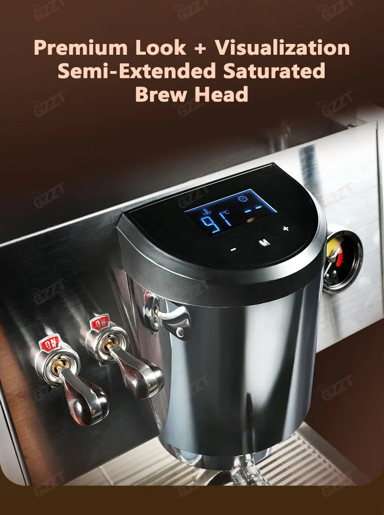 غلاية نحاسية 540CC مجموعة واحد - مراجعة Espresso Machine 1 Group E61 وسعره