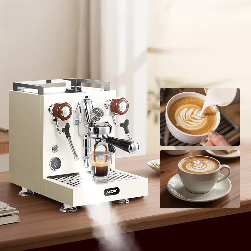 ماكينة إسبريسو تجارية من ماندي - مراجعة Espresso Machine 1 Group E61 وسعره