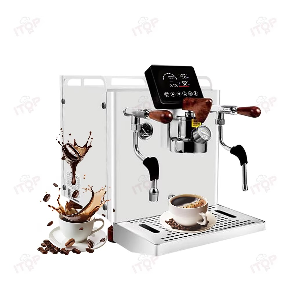 ماكينة إسبريسو تجارية، مضخة دو - مراجعة Espresso Machine Rotary Pump وسعره