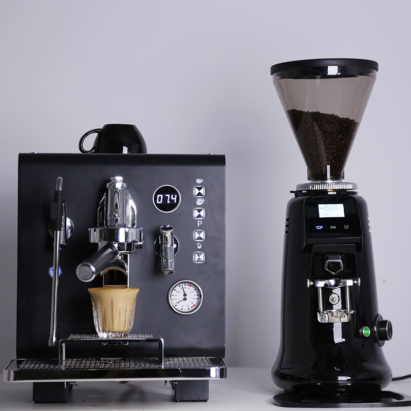 ماكينة قهوة إسبريسو E61 ذات مج - مراجعة Espresso Machine 1 Group E61 وسعره