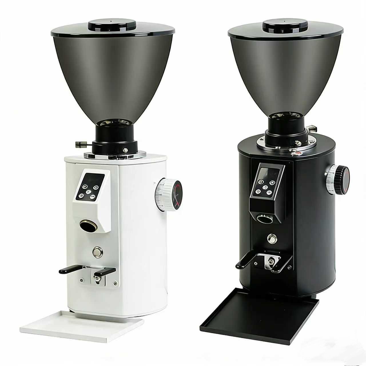 مطحنة قهوة كهربائية تجارية بشف - مراجعة Commercial Coffee Grinder Flat Burr 64Mm وسعره