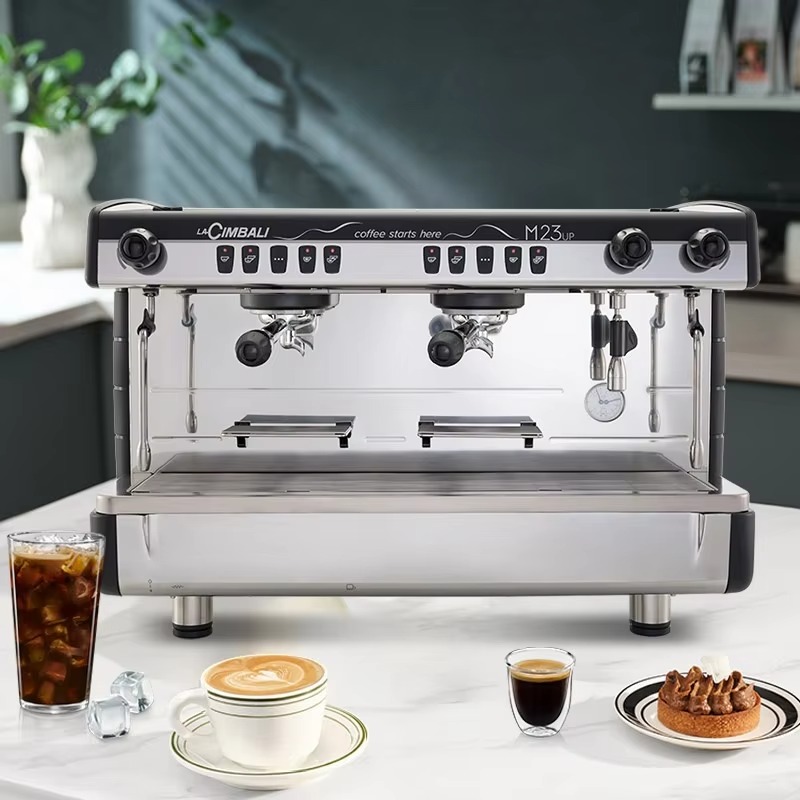 ماكينة قهوة إسبريسو إيطالية نص - مراجعة Semi Automatic Espresso Machine Pid وسعره