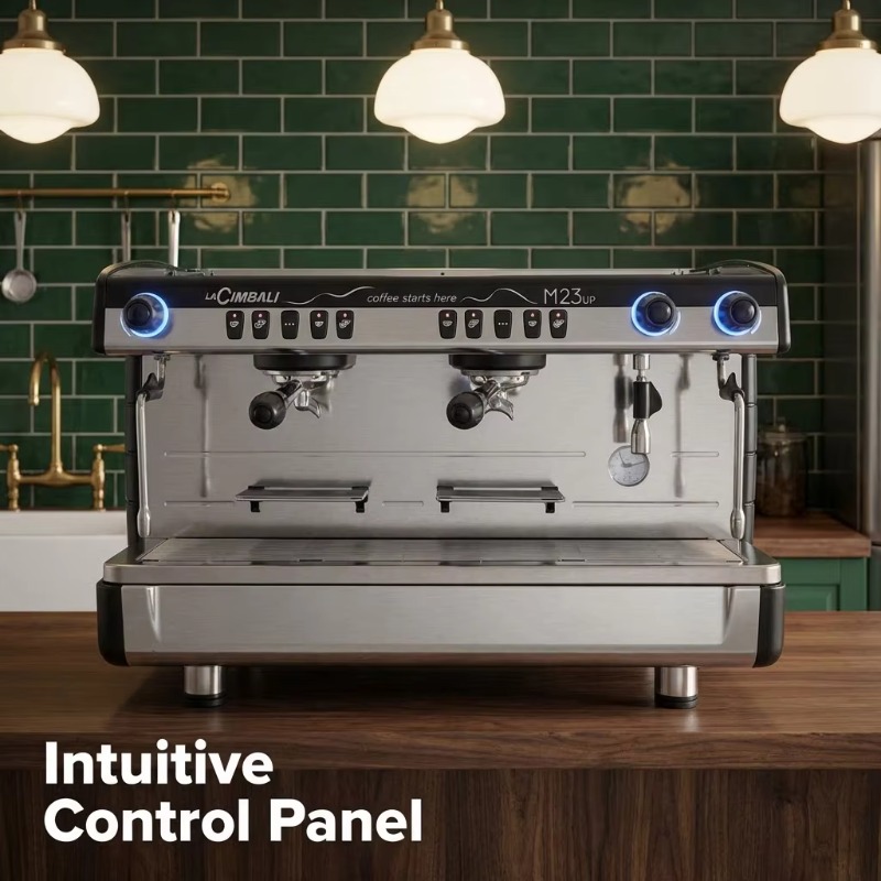 ماكينة قهوة إسبريسو إيطالية نص - مراجعة Semi Automatic Espresso Machine Pid وسعره
