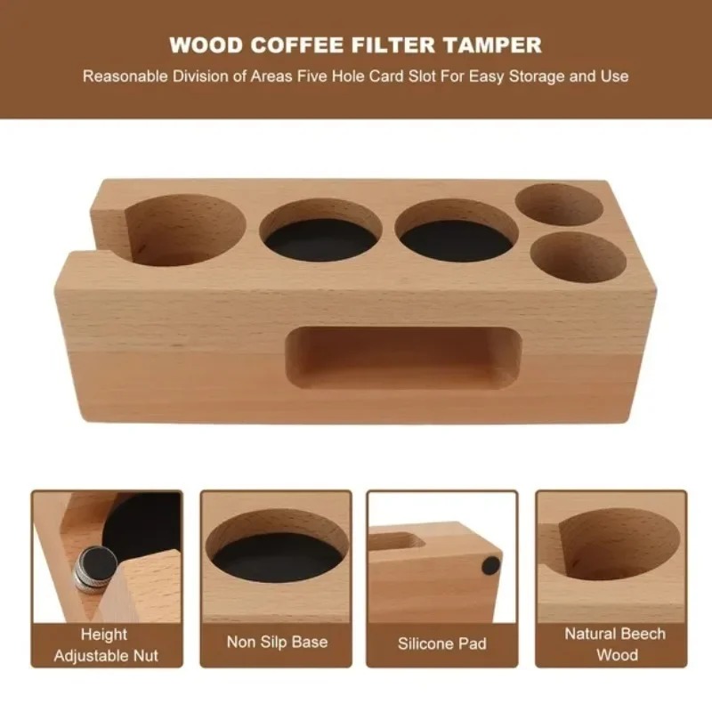 حامل مقبض الإسبريسو، قاعدة دعم - مراجعة Espresso Tamper Station وسعره
