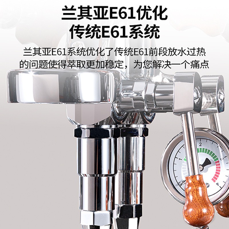 ماكينة قهوة إسبريسو احترافية ف - مراجعة Espresso Machine 1 Group E61 وسعره