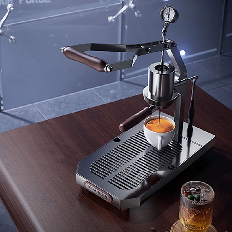 ماكينة إسبريسو احترافية بذراع  - مراجعة Semi Automatic Espresso Machine Pid وسعره