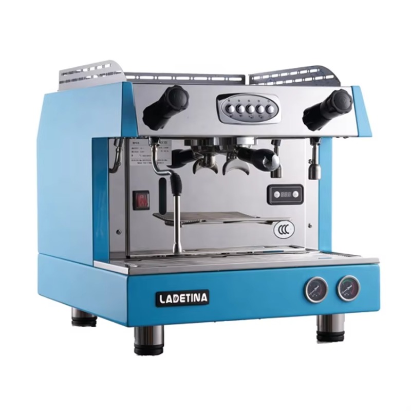 ماكينة إسبريسو تجارية بضغط 9 ب - مراجعة Espresso Machine 1 Group E61 وسعره