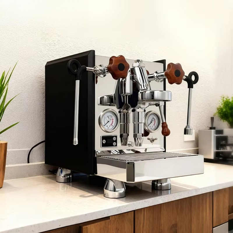 ماكينة قهوة إسبريسو يدوية احتر - مراجعة Espresso Machine 1 Group E61 وسعره