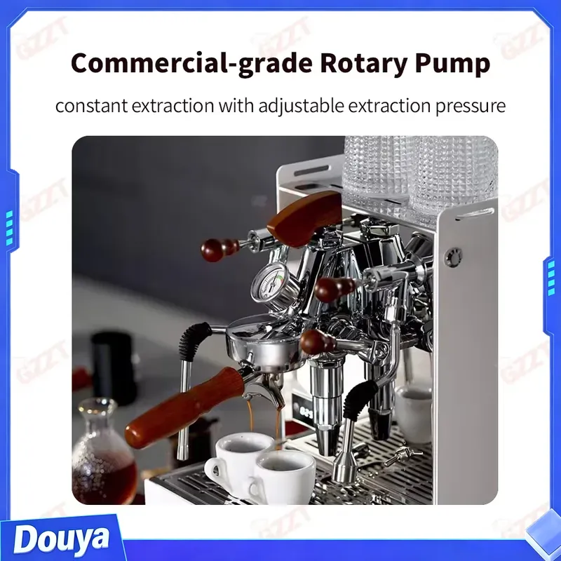 ماكينة قهوة إسبريسو تجارية كلا - مراجعة Espresso Machine Rotary Pump وسعره