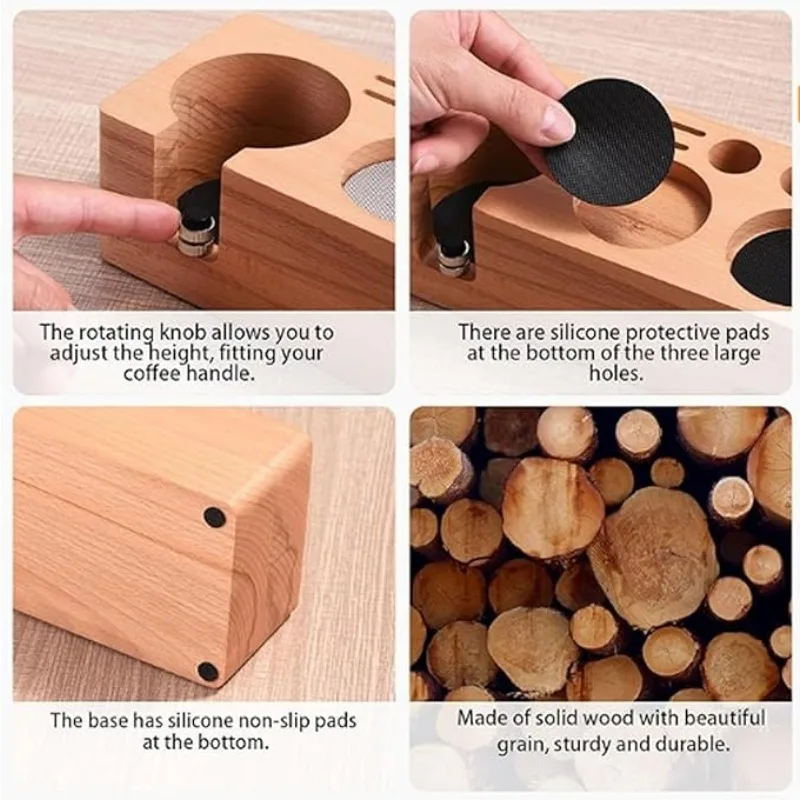 محطة تثبيت القهوة الإسبريسو 51 - مراجعة Espresso Tamper Station وسعره