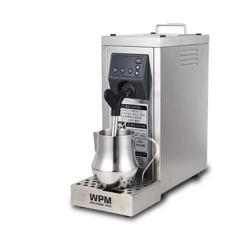 جهاز MS130D2 الجديد لصنع رغوة  - مراجعة Milk Frother Steam Pitcher Commercial وسعره