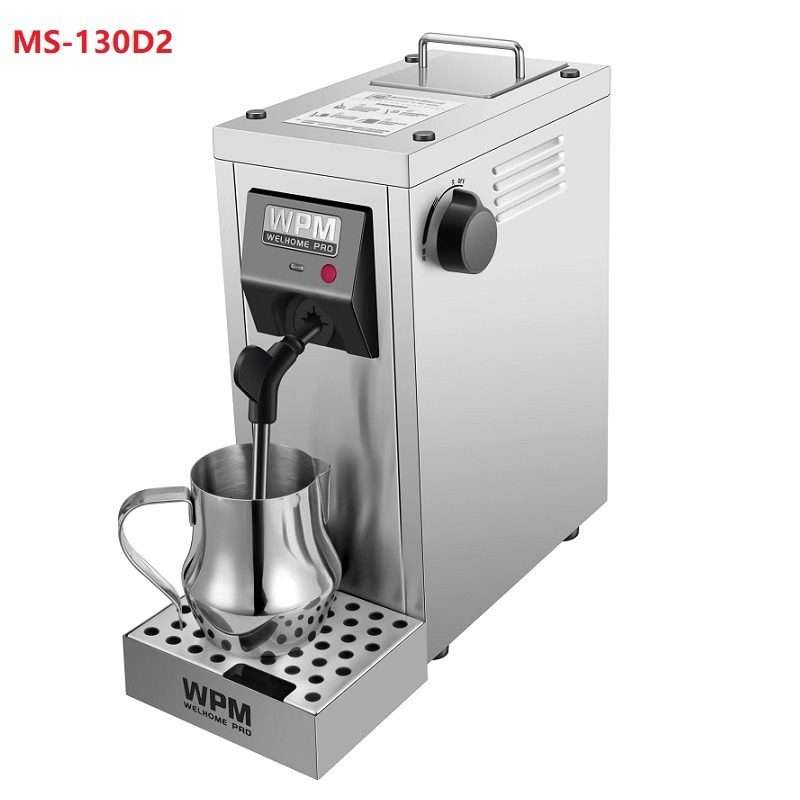 جهاز MS130D2 الجديد لصنع رغوة  - مراجعة Milk Frother Steam Pitcher Commercial وسعره