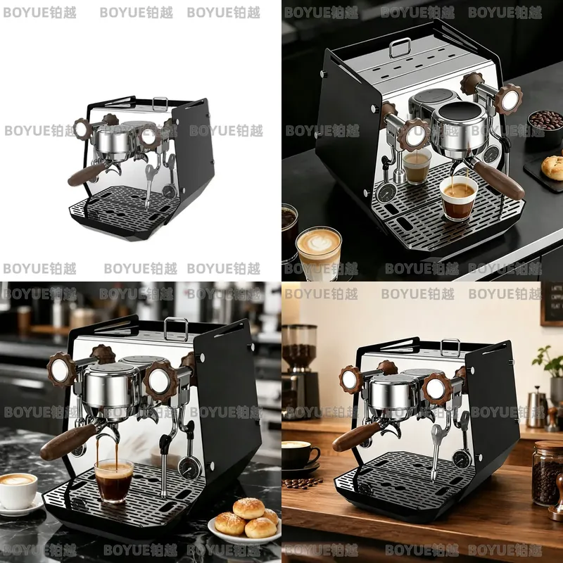 ماكينة إسبريسو إيطالية شبه أوت - مراجعة Semi Automatic Espresso Machine Pid وسعره