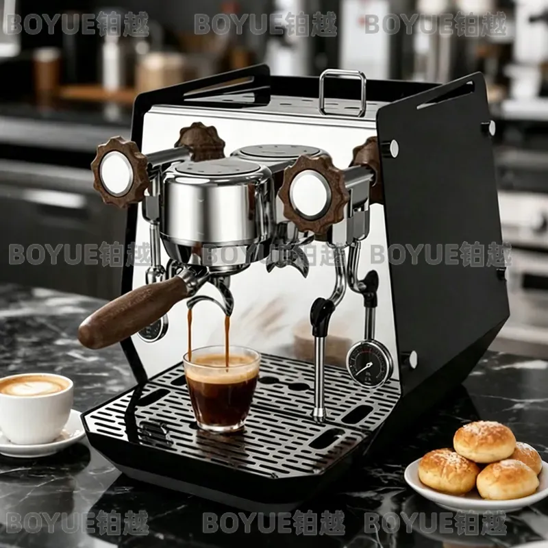 ماكينة إسبريسو إيطالية شبه أوت - مراجعة Semi Automatic Espresso Machine Pid وسعره
