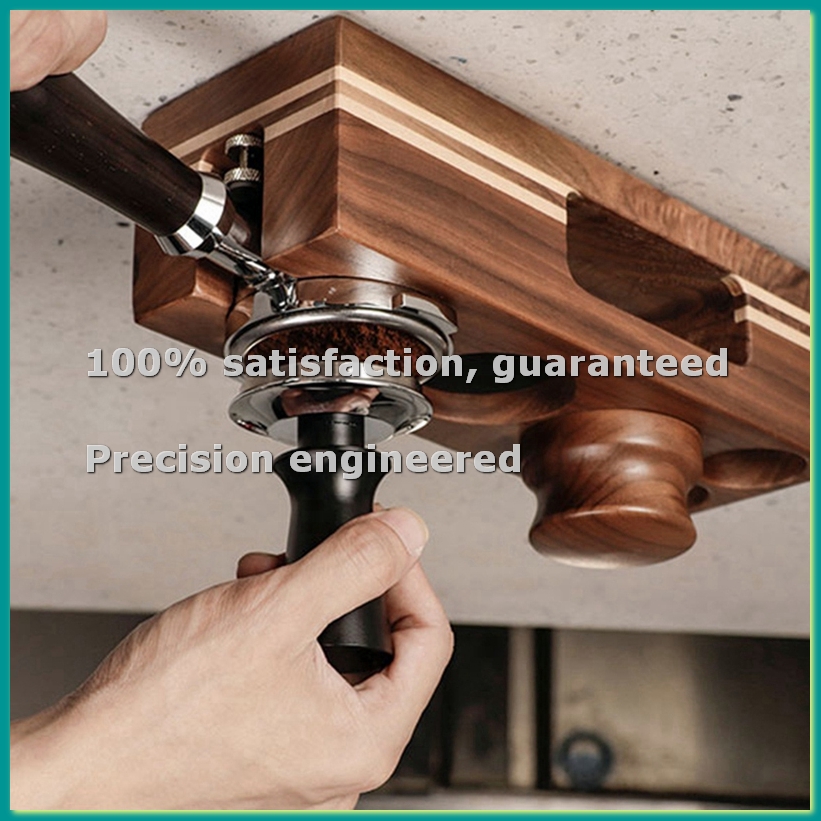 حامل مكبس القهوة الخشبي، قاعدة - مراجعة Espresso Tamper Station وسعره