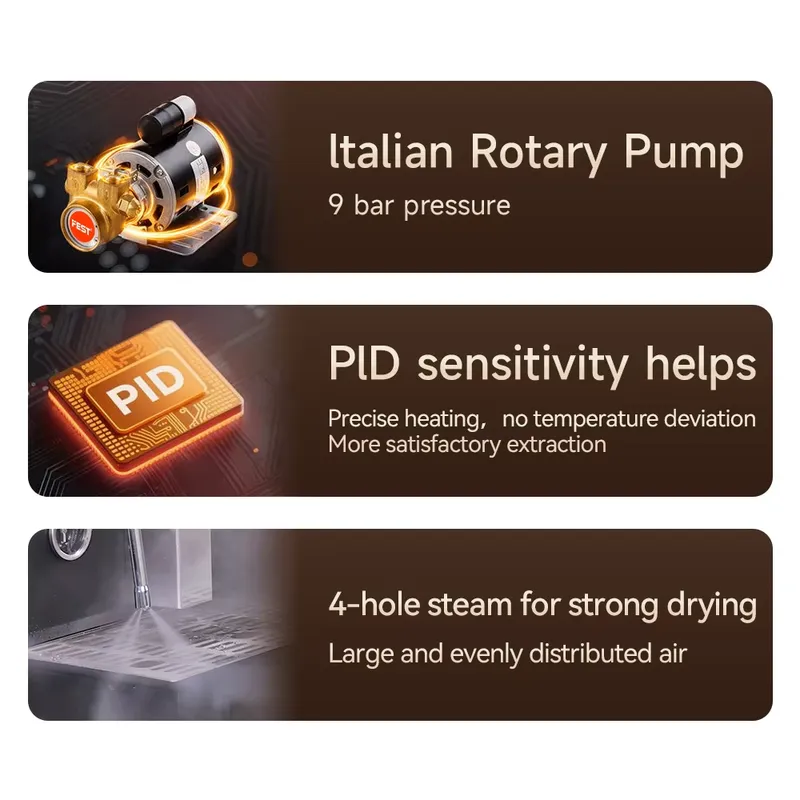 【CHIMU HOME】ماكينة قهوة إسبريس - مراجعة Commercial Espresso Machine 2 Group وسعره