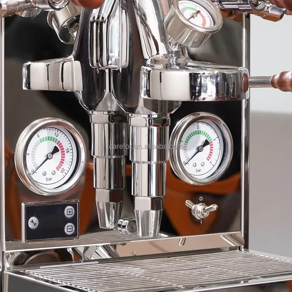 ماكينة قهوة إسبريسو شبه أوتوما - مراجعة Espresso Machine 1 Group E61 وسعره