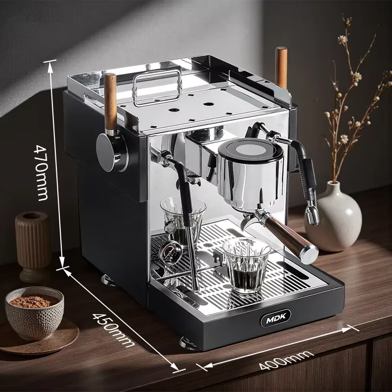ماكينة إسبريسو شبه أوتوماتيكية - مراجعة Semi Automatic Espresso Machine Pid وسعره