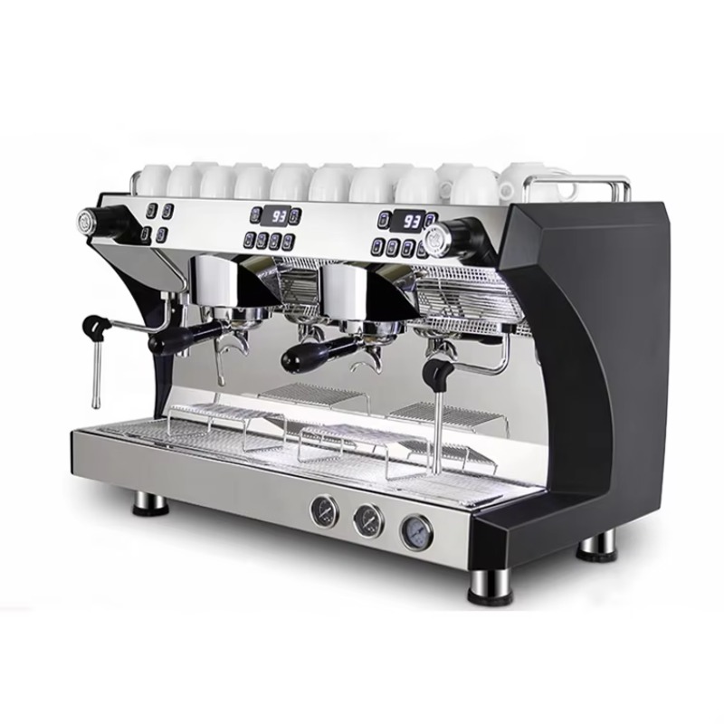 ماكينة قهوة إسبريسو تجارية أوت - مراجعة Commercial Espresso Machine 2 Group وسعره