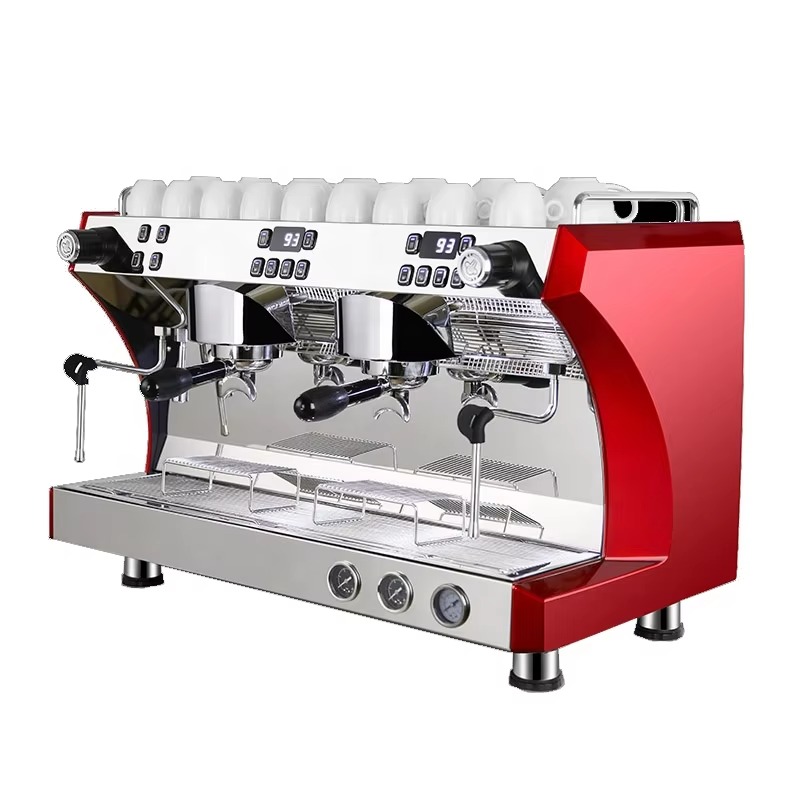 ماكينة قهوة إسبريسو تجارية أوت - مراجعة Commercial Espresso Machine 2 Group وسعره