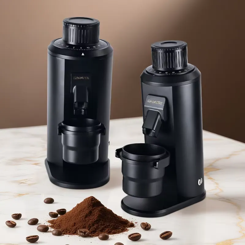 مطحنة قهوة أوتوماتيكية HAVMORE - مراجعة Coffee Grinder Conical Burr 83Mm وسعره