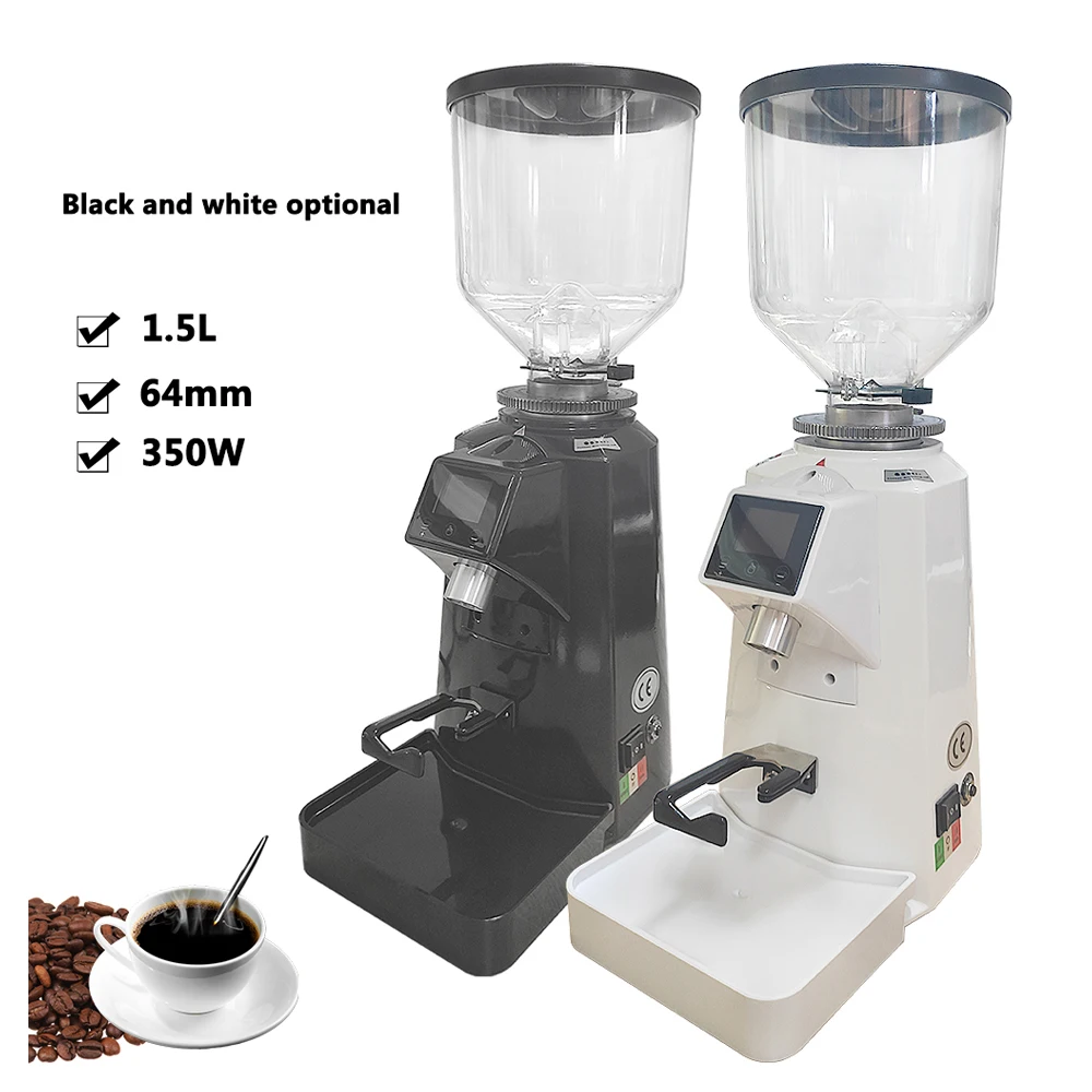 مطحنة قهوة كهربائية تجارية احت - مراجعة Commercial Coffee Grinder Flat Burr 64Mm وسعره