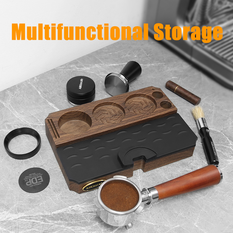 محطة دك القهوة حامل Portafilte - مراجعة Espresso Tamper Station وسعره