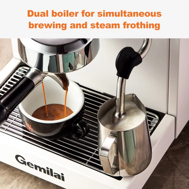 ماكينة قهوة إسبريسو تجارية CAF - مراجعة Espresso Machine Flow Control وسعره