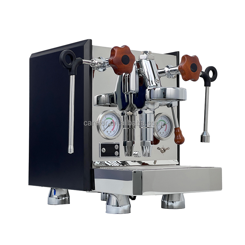ماكينة قهوة إسبريسو احترافية ف - مراجعة Espresso Machine 1 Group E61 وسعره