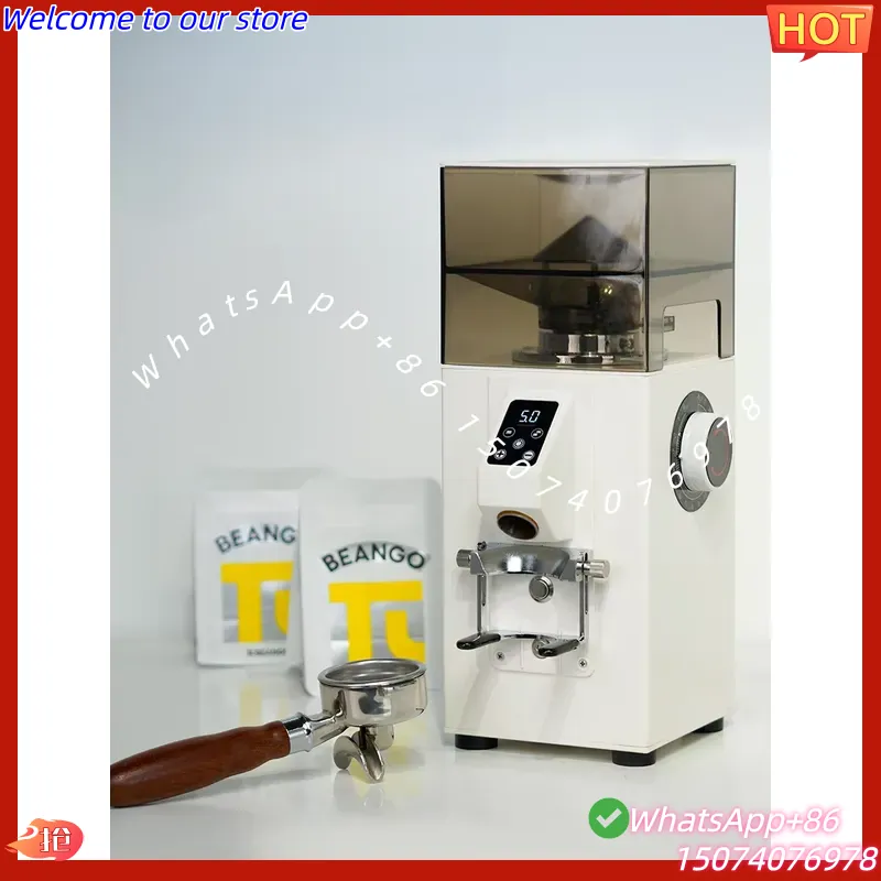 مطحنة قهوة كهربائية 2026 بشفرا - مراجعة Commercial Coffee Grinder Flat Burr 64Mm وسعره