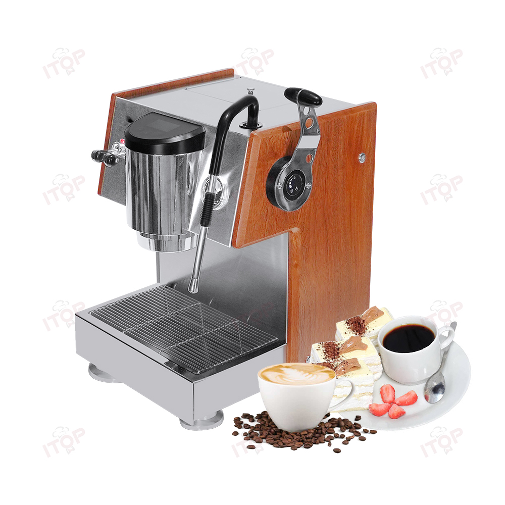 ماكينة قهوة إسبريسو كهربائية ذ - مراجعة Semi Automatic Espresso Machine Pid وسعره