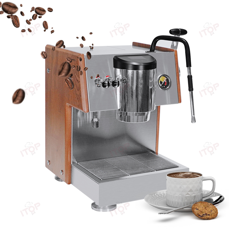 ماكينة قهوة إسبريسو كهربائية ذ - مراجعة Semi Automatic Espresso Machine Pid وسعره