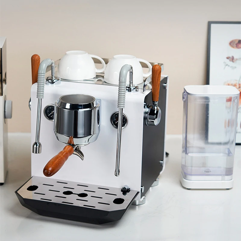ماكينة قهوة تجارية شبه أوتومات - مراجعة Semi Automatic Espresso Machine Pid وسعره